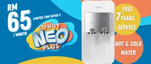 Coway Neo Plus RM65 Banner